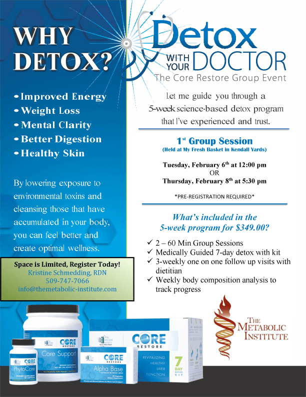 Why Detox? Join our Event!